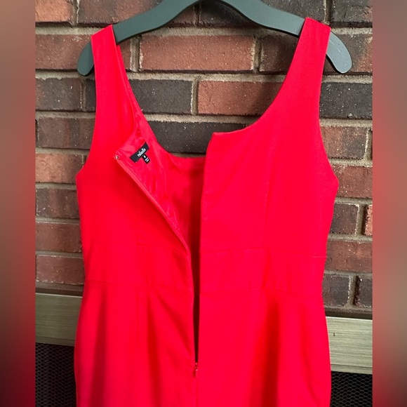 ❤️ Rafaella 97% cotton 3% spandex Lining red dress with excellent condition. - Picture 10 of 11